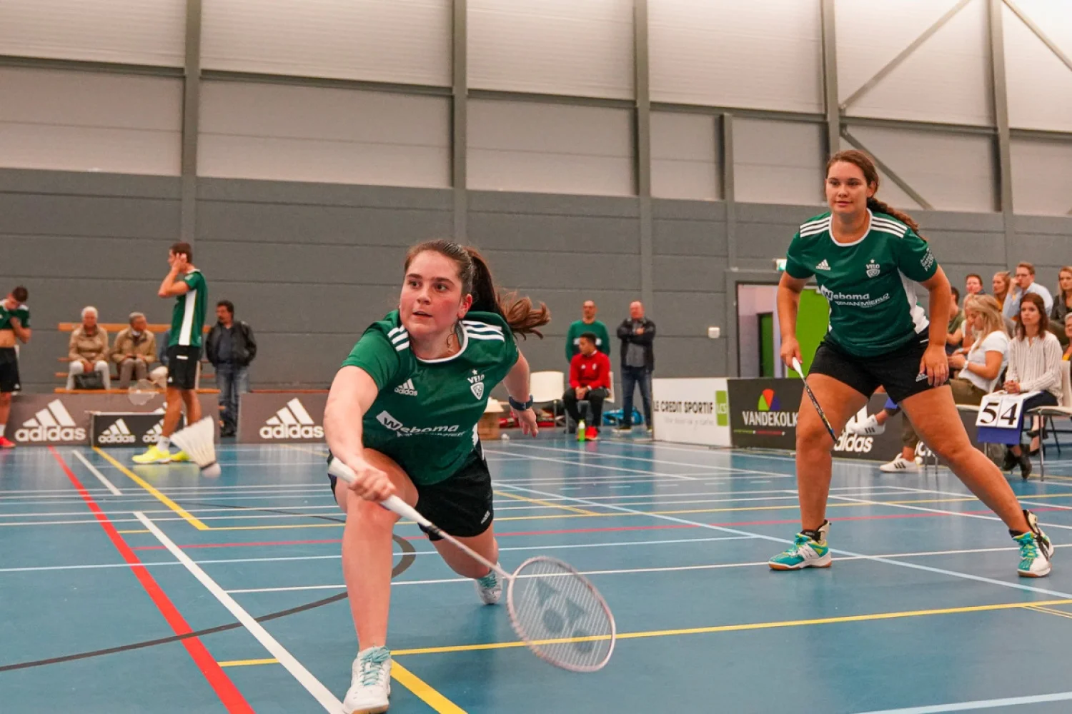 Forse nederlaag in Nederlandse Badminton Eredivisie voor VELO