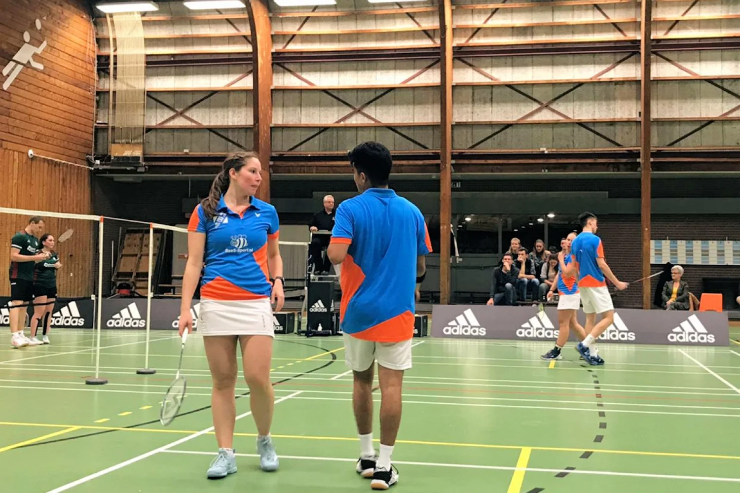 Hoornse bereikt kampioenspoule Nederlandse Badminton Eredivisie