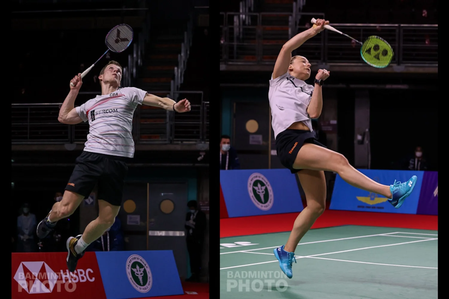 Zware dag op het kantoor voor badmintonners Tabeling en Piek