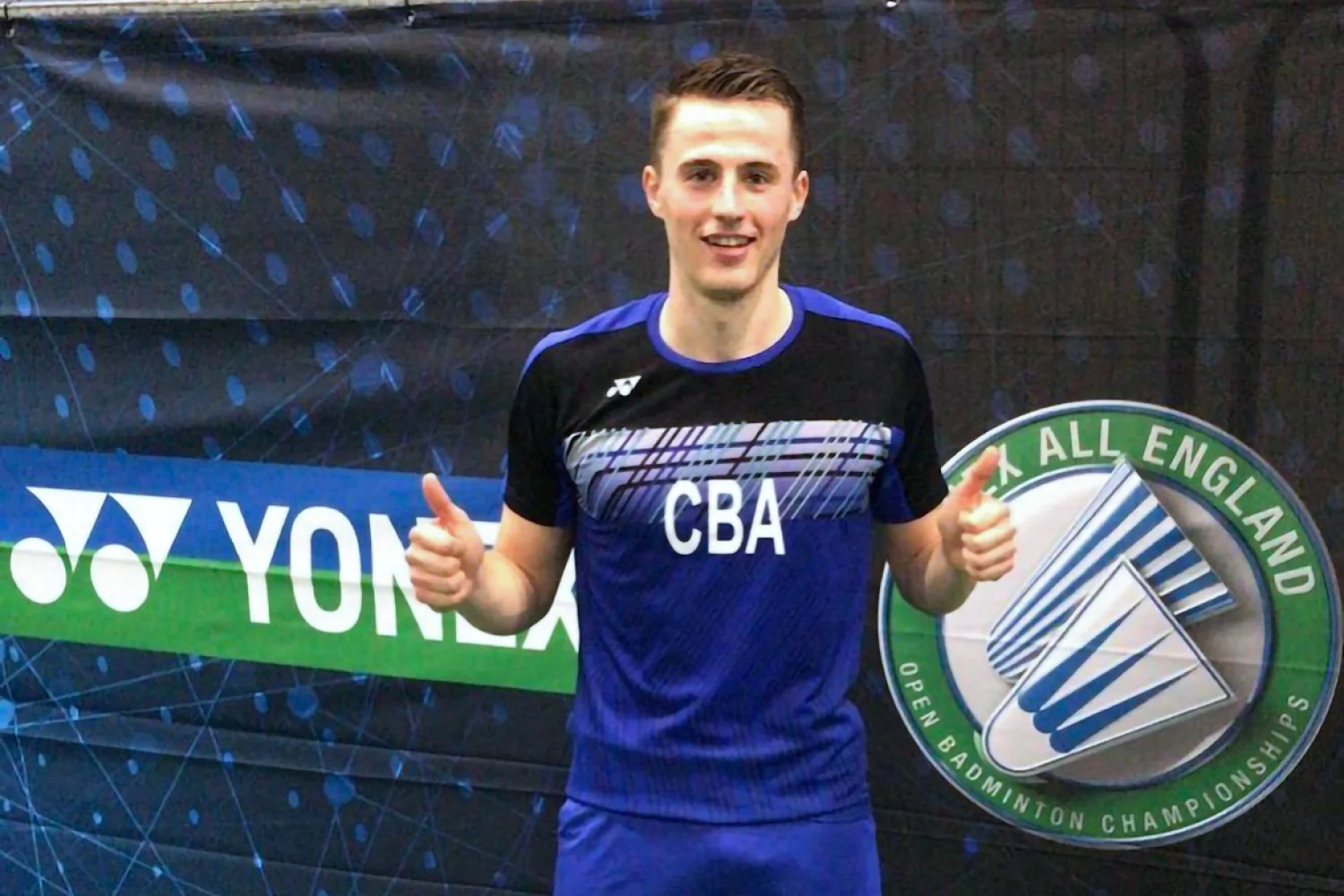 Mark Caljouw in kwartfinale All England