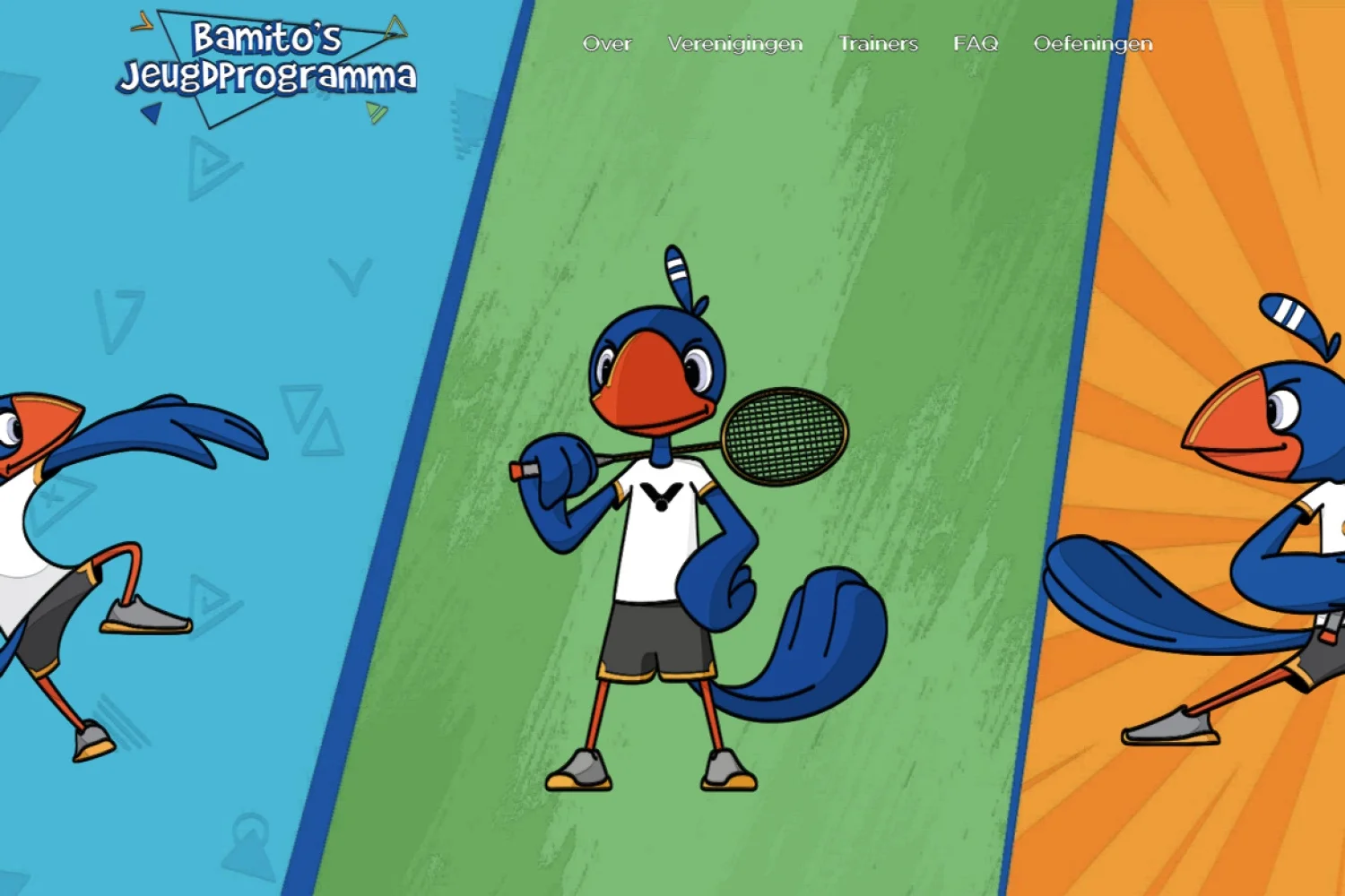 Website Bamito's Jeugdprogramma online