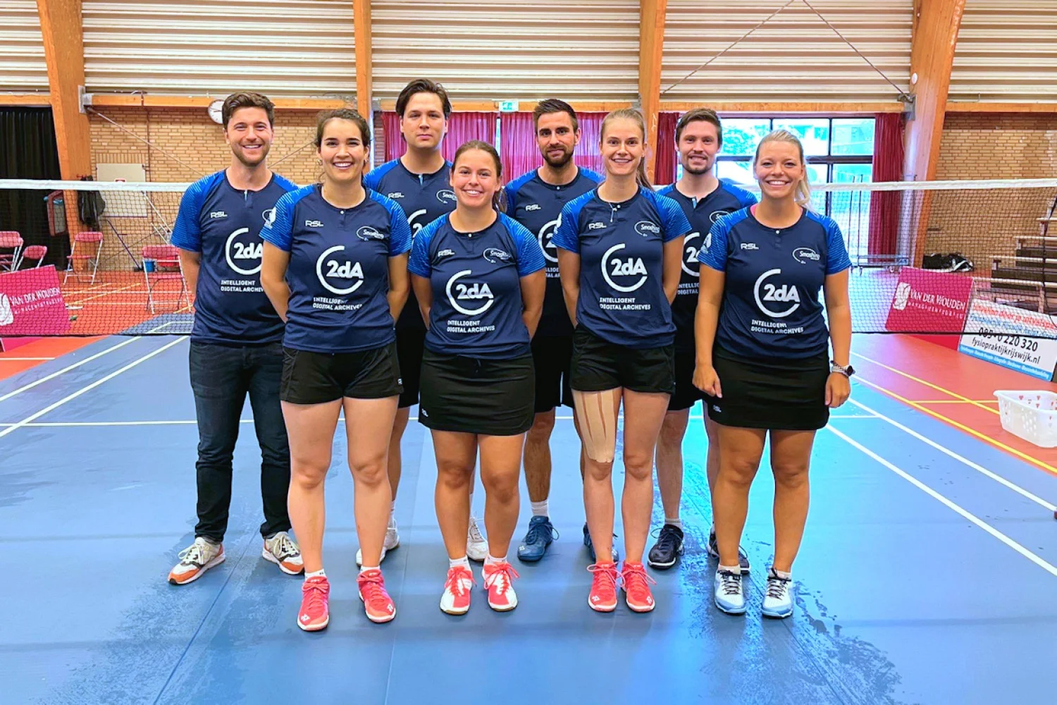 Gelijkspel voor Smashing tegen Hoornse in Nederlandse Badminton Eredivisie