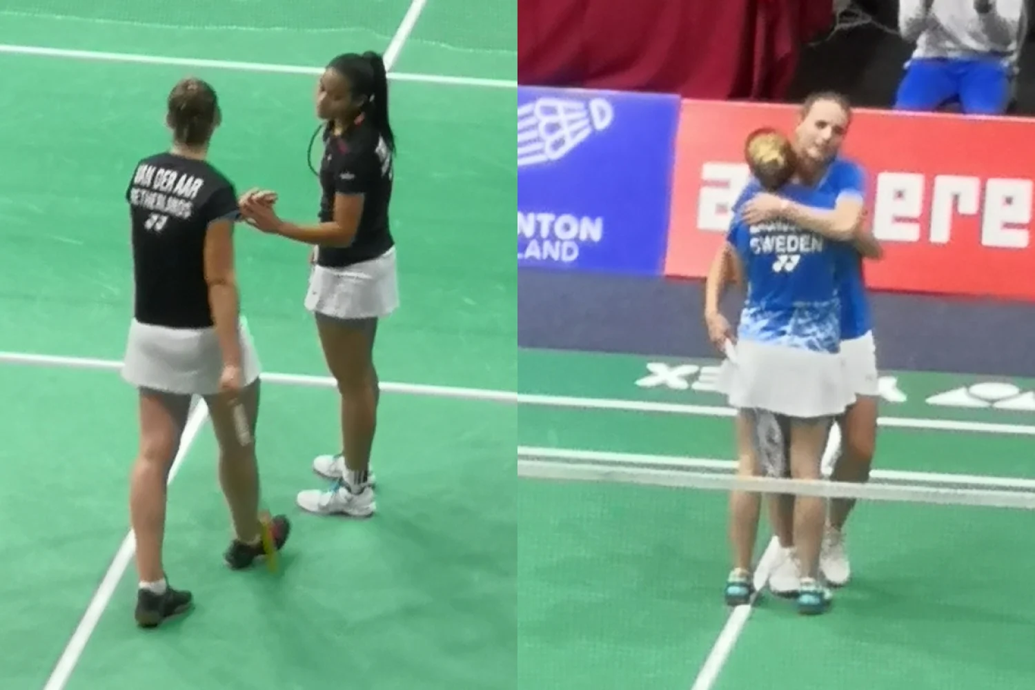 Doek valt voor Alyssa Tirtosentono en Imke van der Aar