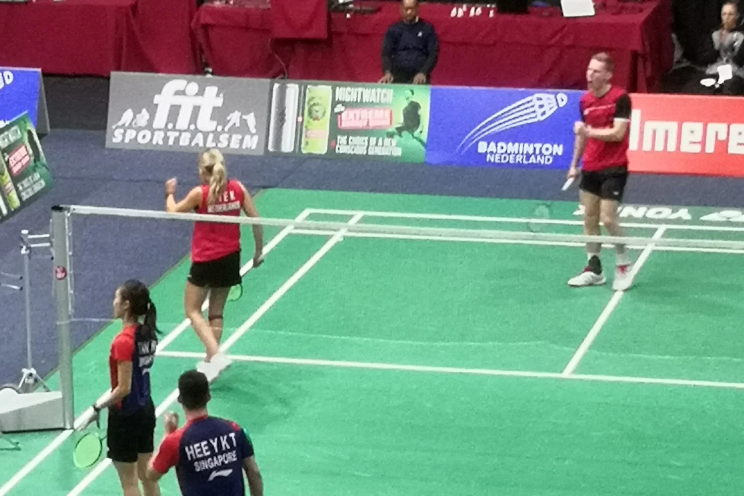 Selena Piek en Robin Tabeling naar finale gemengddubbel