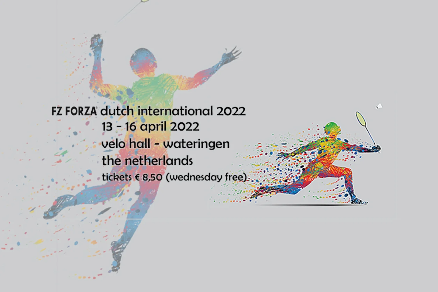 Adidas niet langer hoofdsponsor Dutch International in Wateringen