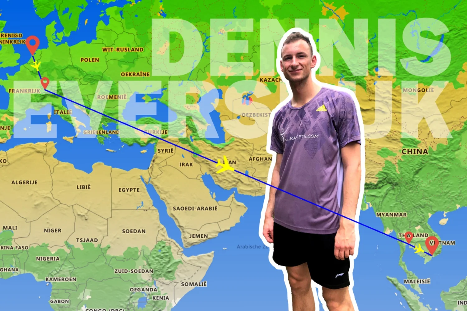 Dennis Eversdijk schrijft vanuit Azië