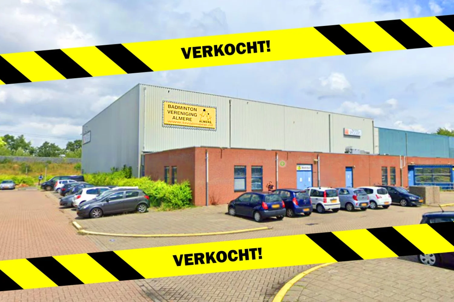 Thuisbasis BV Almere verkocht: club moet op zoek naar nieuwe sporthal