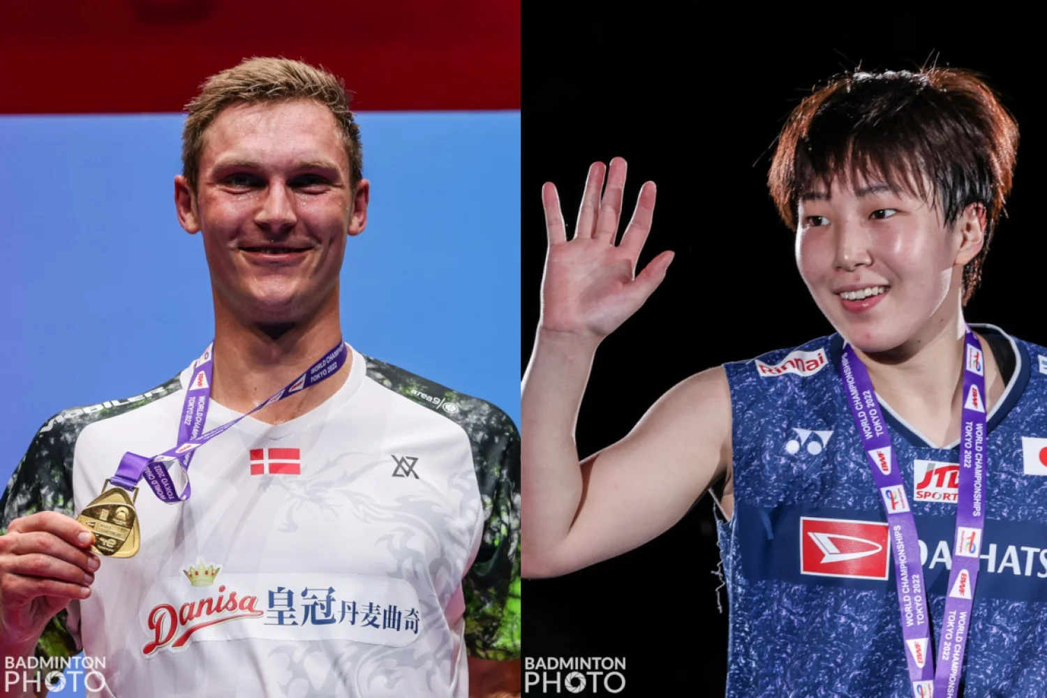 WK Badminton in Japan: Viktor Axelsen en Akane Yamaguchi wereldkampioen