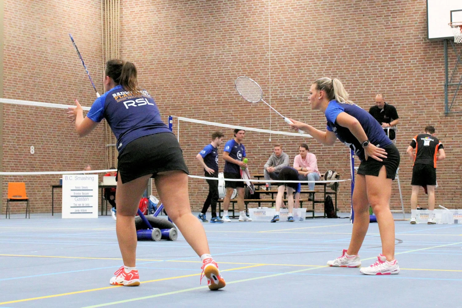 Badmintonners Smashing verliezen eerste thuiswedstrijd