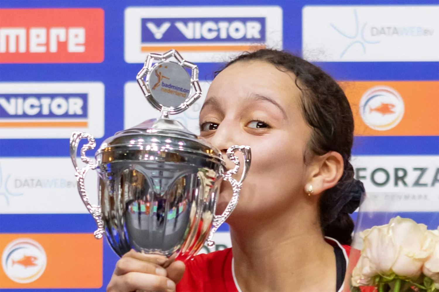 Joran Kweekel en Nadia Choukri nieuwe Nederlands Kampioen Badminton 2023