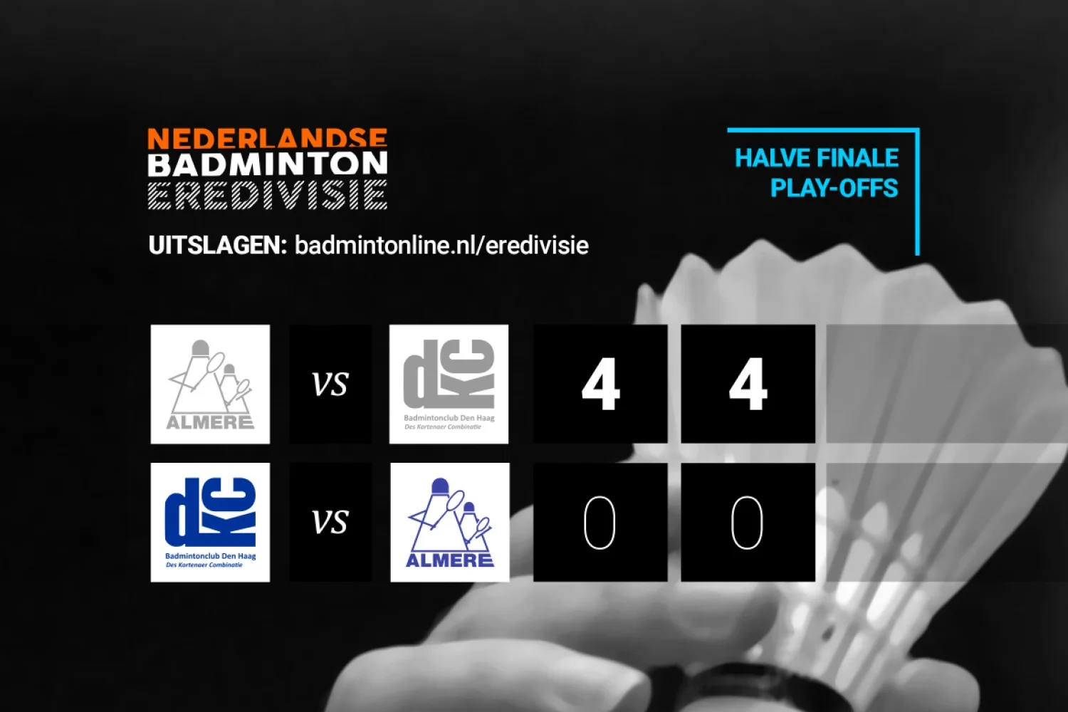Vandaag in Den Haag: DKC-Almere om een plek in de finale!