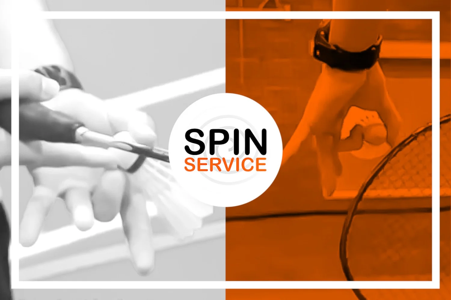Wat is de spinservice bij badminton?
