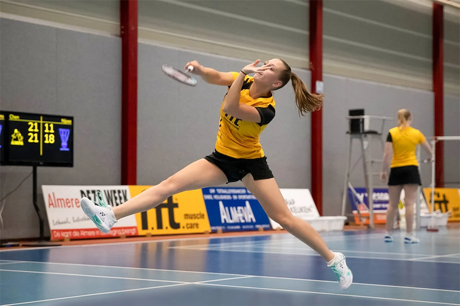 Almere pakt koppositie in de Nederlandse Badminton Eredivisie