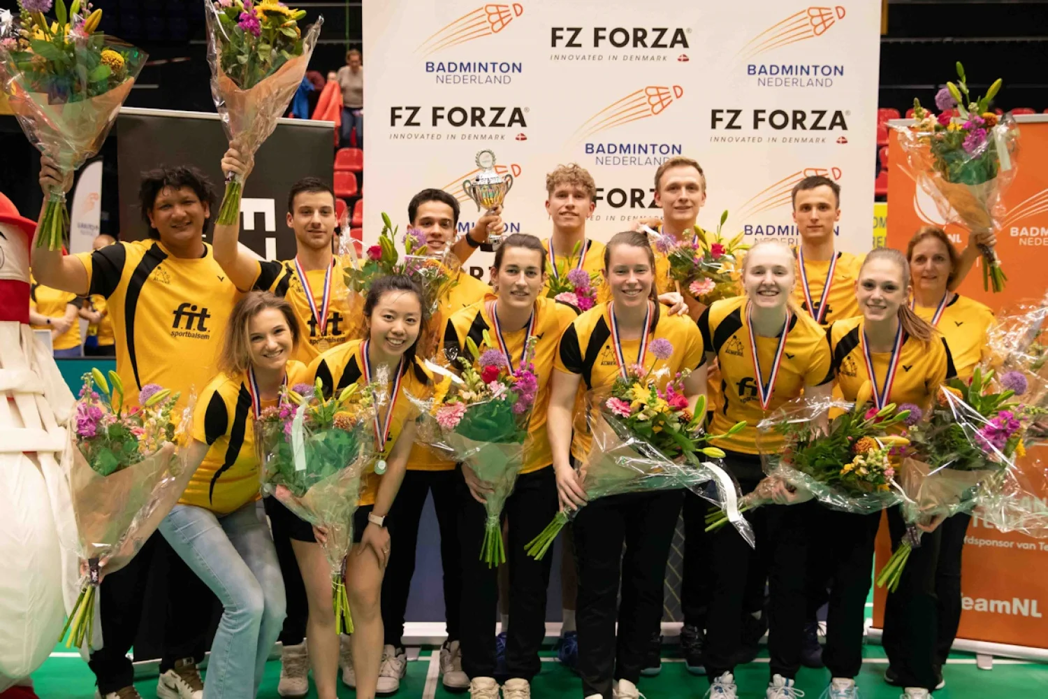 Almere verliest finale Nederlandse Badminton Eredivisie 2023-2024