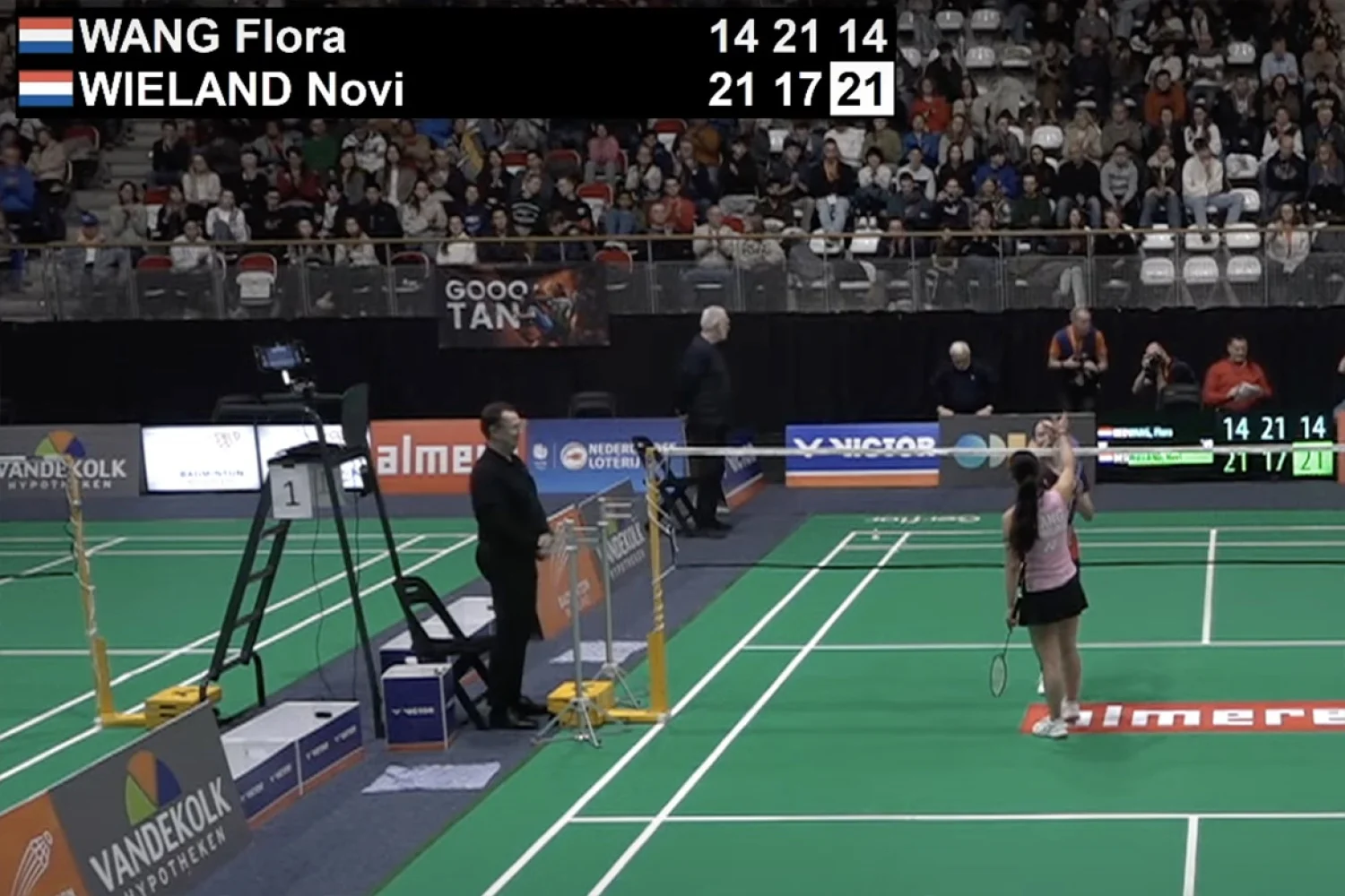 Drie op rij voor Kweekel, eerste titel voor Wieland tijdens NK Badminton 2025