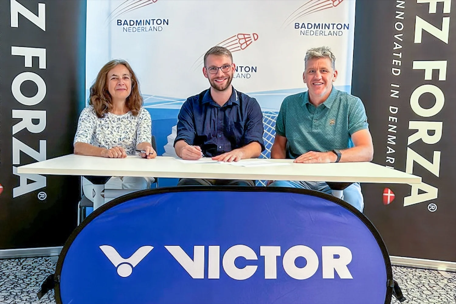 VICTOR/FZ FORZA en Badminton Nederland verlengen hun succesvolle samenwerking met vier jaar!