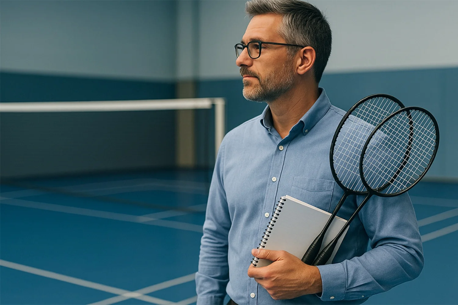 De voorzitter en het missietraject van Badminton Nederland