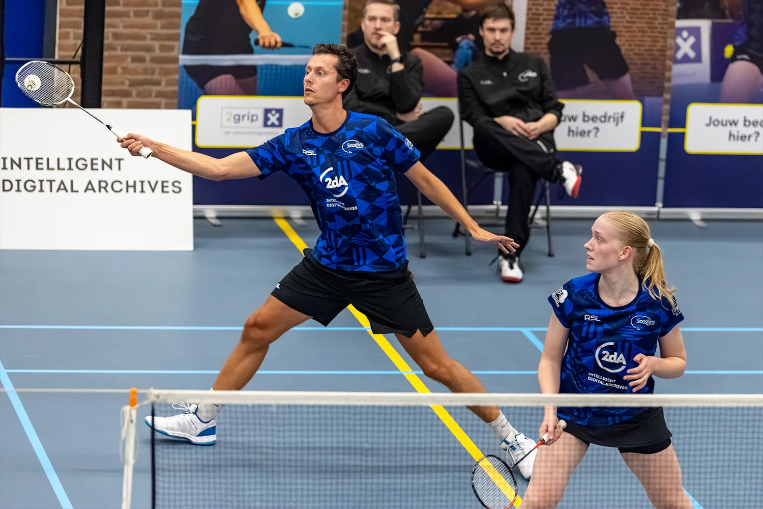 Smashing pakt belangrijke overwinning tijdens Nederlandse Badminton Eredivisie event