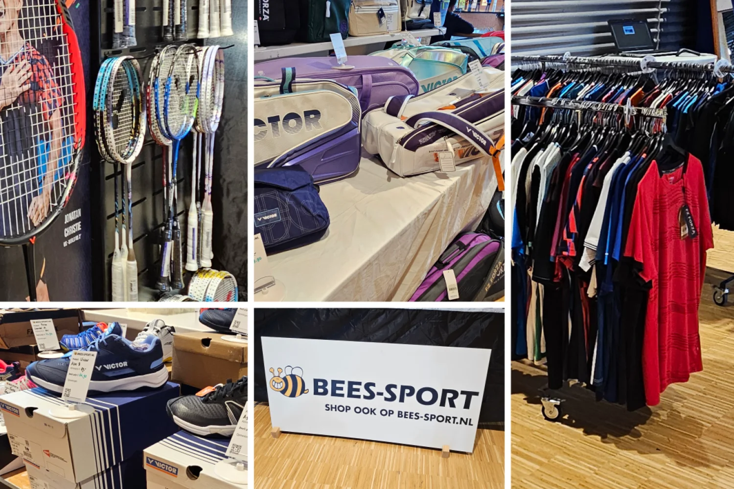 BeeS-Sport.nl met grote stand bij NK Badminton 2026