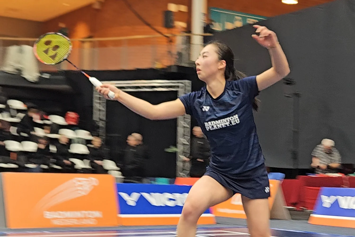 Flora Wang Nederlands Kampioene Badminton 2026 in het vrouwenenkelspel