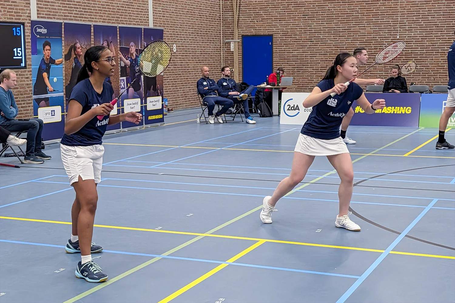 DKC dendert door: 2-6 overwinning op Smashing in Wijchen