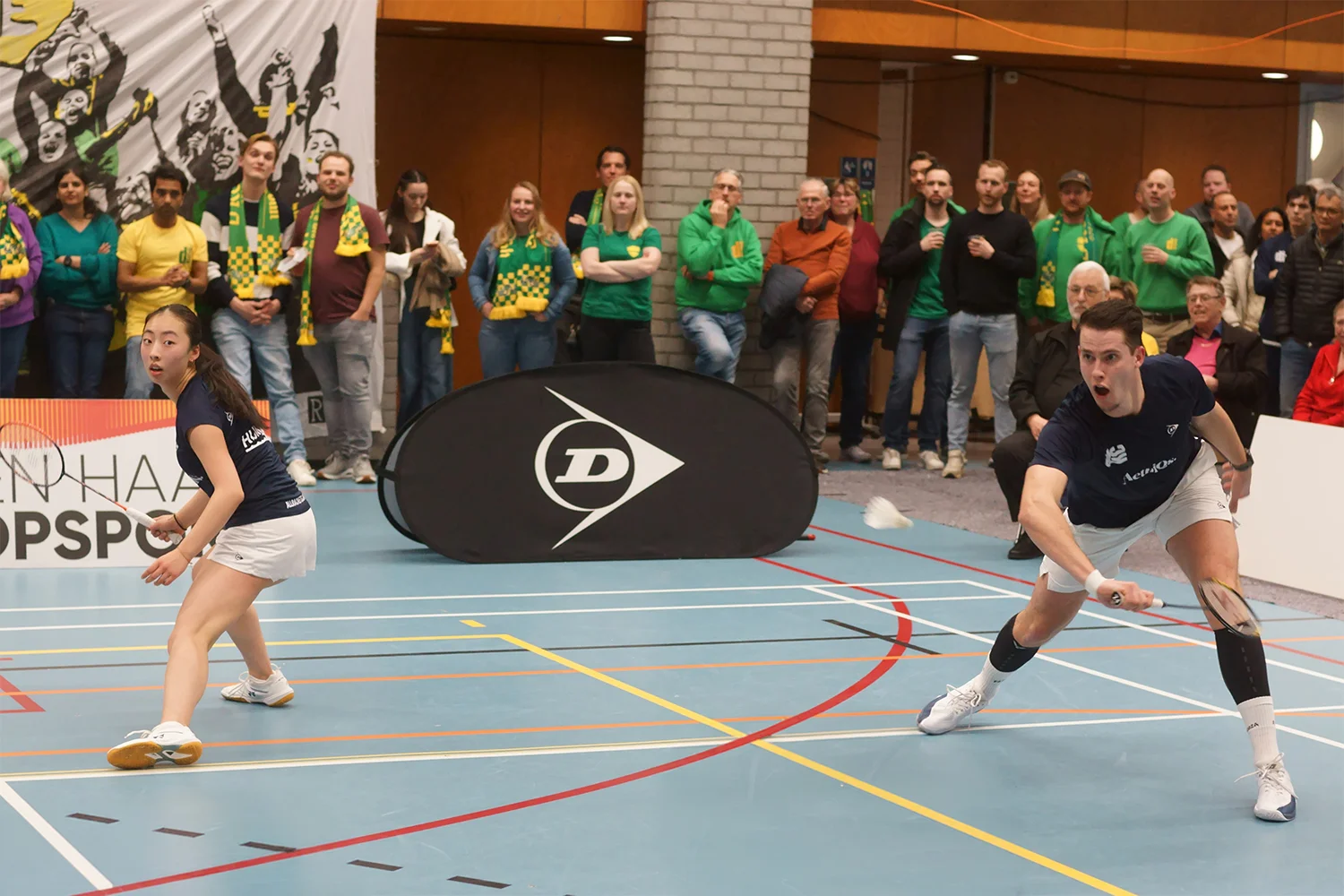 DKC: gestreden als leeuwen in de halve finale van de Nederlandse Badminton Eredivisie