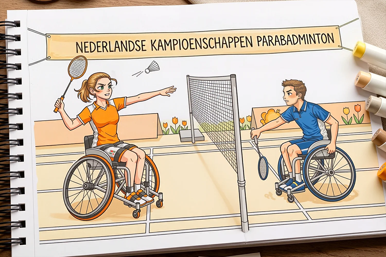 Nieuwe indeling, nieuwe sterren: het NK Parabadminton 2026 in Veenendaal