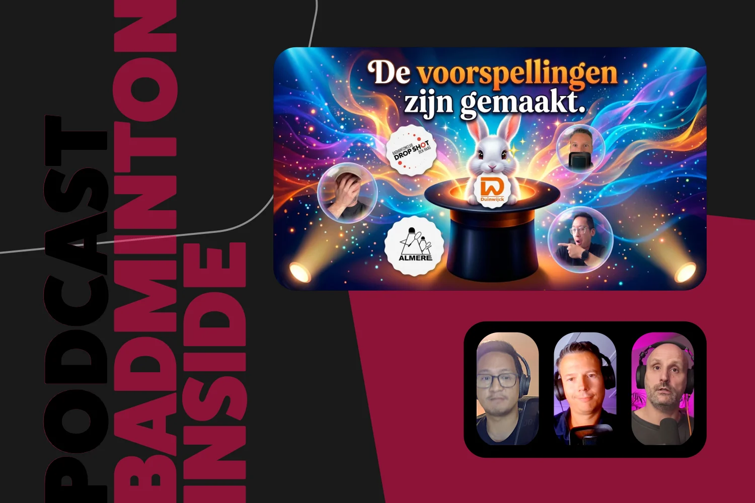 BadmintonInside: eredivisie-voorspellingen 2026-2027 en een vaste woensdag