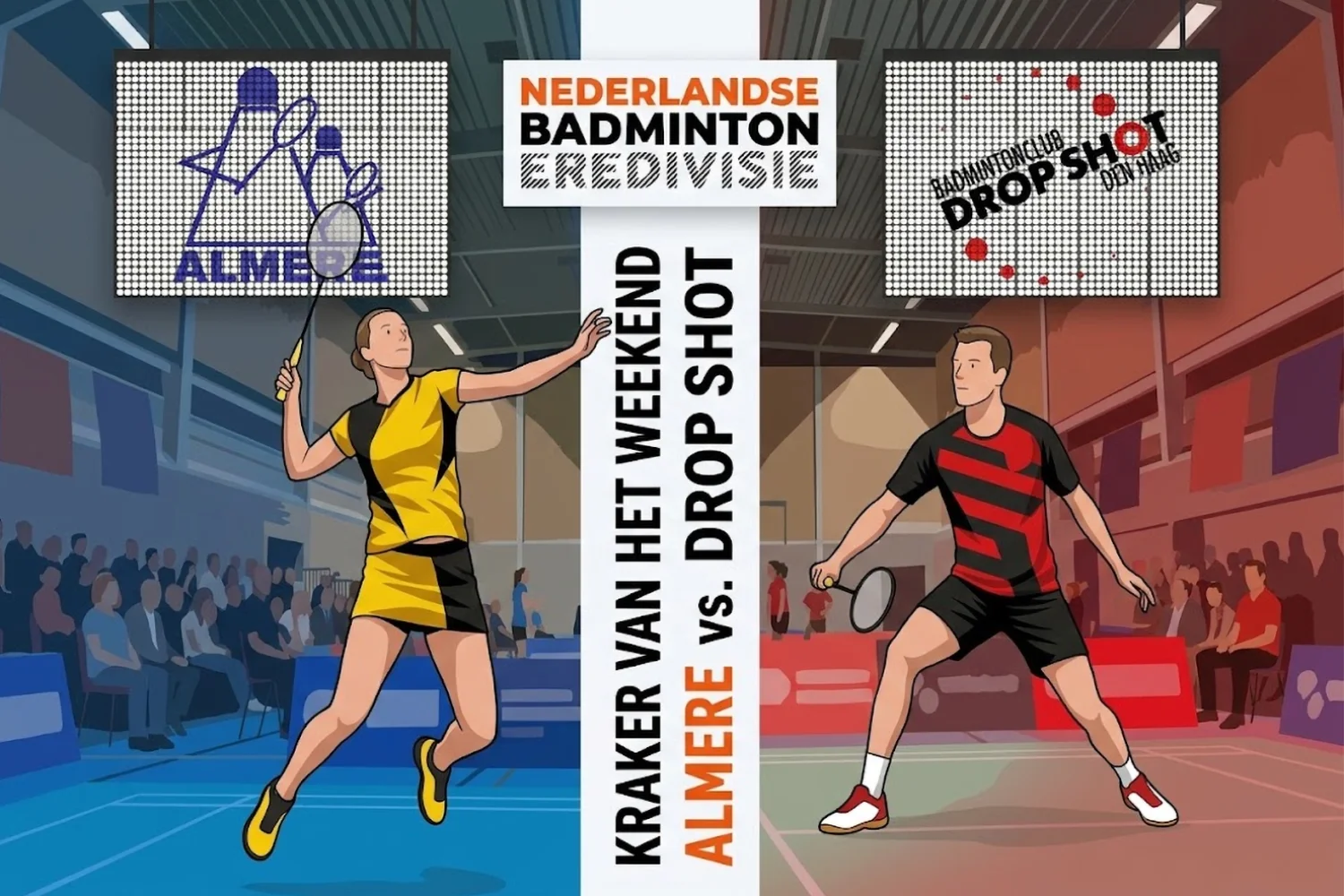 Nieuw seizoen, nieuwe gezichten: voorbeschouwing speelronde 1 van de Nederlandse Badminton Eredivisie 2026-2027
