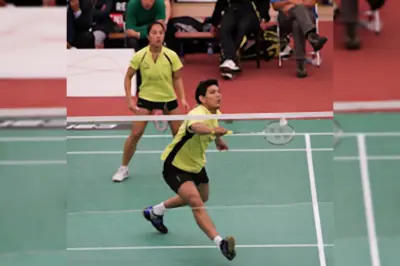 Positioneel badminton voor de gemengddubbel (deel 2)