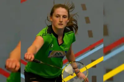 Kirsten van der Valk geslaagd voor VWO: badminton and brains