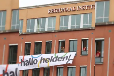 Olympisch welkomstcomite om u tegen te zeggen