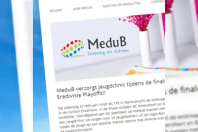 MeduB verzorgt jeugdclinic tijdens Carlton Eredivisie Playoffs