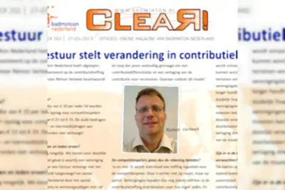 Badmintonclubs met veel competitieteams gaan fors meer bondscontributie betalen