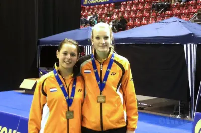 Goud voor duo Marlies Baan/Ella Peters op EJK Onder 15 jaar