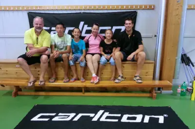 Wat is dit badmintonkamp leuk!