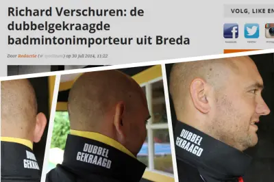 Fleet-man Richard Verschuren is #allin: dubbelgekraagd met genoegen