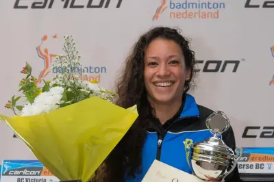Jerry Natenstedt en Lisa Khoeblal-Malaihollo winnaars Carlton Master Circuit 2014