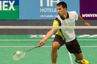 De Amersfoortse boys: 'Buiten badminton heeft Eric [Pang] dus niet zoveel'