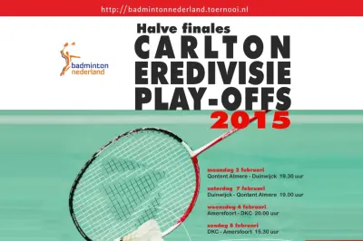 Halve finale play-offs Carlton Eredivisie