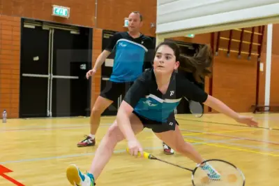 Milou Lugters en Richard Gans namen deel aan het Carlton NK 2015