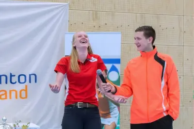 Joran Kweekel en Marlies Baan winnaars tijdens Junior Master finaledag in Hoofddorp