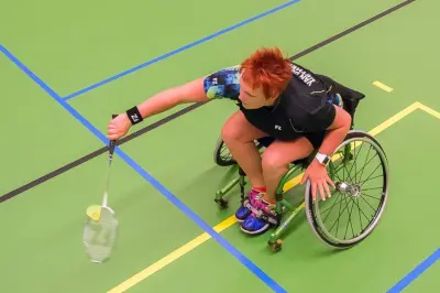 Aangepast Badminton Sliedrecht: de eerste 32 partijen zijn gespeeld