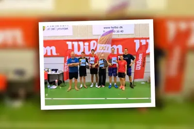 Een tip van de badmintonsluier opgelicht