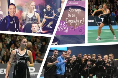 Soraya de Visch Eijbergen and Eefje Muskens depart from Surrey Smashers