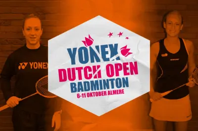Twee Nederlandse kwartfinales bij Yonex Dutch Open