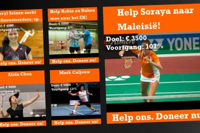Werkt crowdfunding voor badminton?