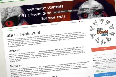 Badmintonnen en een feestje: ISBT Utrecht 2016