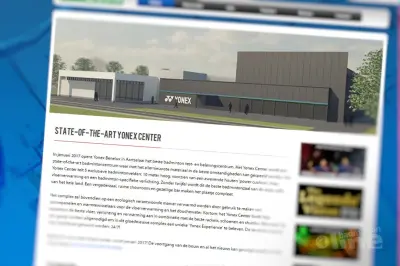 Badminton test- en belevingscentrum in Aartselaar, België