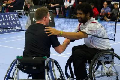 De finaledag van het EK Parabadminton van Jordy Brouwer von Gonzenbach